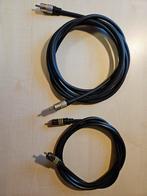 Rca audio Tulp Interlink kabel 1x 2.50 1x 1.50 high end, Audio, Tv en Foto, Audiokabels en Televisiekabels, Verzenden, Zo goed als nieuw