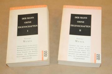 Der Mann ohne Eigenschaften 2 Bände - Robert Musil beschikbaar voor biedingen