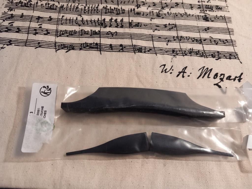 Nieuwe Gypsyjazz Gitaarbrug met Moustache (ebbenhout), Ophalen of Verzenden, Nieuw, Akoestische gitaar