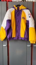 vintage retro starter los angeles lakers puffer jacket L, Ophalen of Verzenden, Zwart