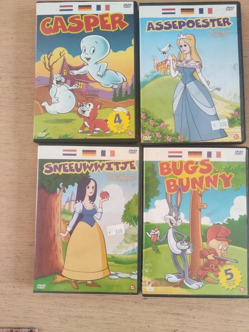 Grote collectie kinderdvd's, Cd's en Dvd's, Dvd's | Tekenfilms en Animatie, Zo goed als nieuw, Overige soorten, Tekenfilm, Alle leeftijden