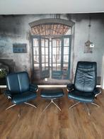 Stress less stoelen, Huis en Inrichting, Fauteuils, Ophalen, Zo goed als nieuw, 50 tot 75 cm