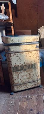 Oude Beschuitbus - Vintage Decoratie, Verzamelen, Blikken, Ophalen of Verzenden