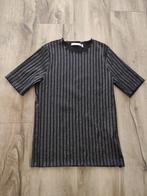 Prachtige zwarte top met glitters van Distrikt Norrebro, M., Kleding | Dames, Maat 38/40 (M), Ophalen of Verzenden, Onb, Zonder mouw