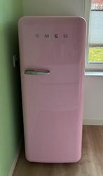 Smeg roze koelkast - FAB28RPK5, Witgoed en Apparatuur, Ophalen, 200 liter of meer, 60 cm of meer, Zo goed als nieuw