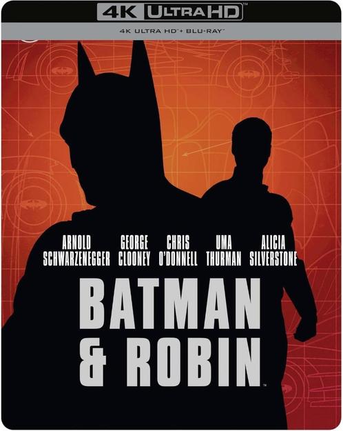 Batman & Robin 4K Steelbook NLO 340495, Cd's en Dvd's, Blu-ray, Nieuw in verpakking, Actie, Ophalen of Verzenden