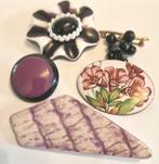 Lot vintage broches, Ophalen of Verzenden, Zo goed als nieuw, Overige kleuren, Overige materialen
