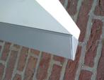 Wandplank blind ophangsysteem wit zilver metallic 200 x 25, Ophalen, Gebruikt