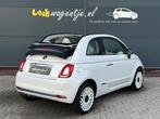 Fiat 500 C 1.2 Dolcevita Cabrio *carplay *leder *unieke kap, Auto's, Fiat, Voorwielaandrijving, Gebruikt, 1242 cc, 4 cilinders
