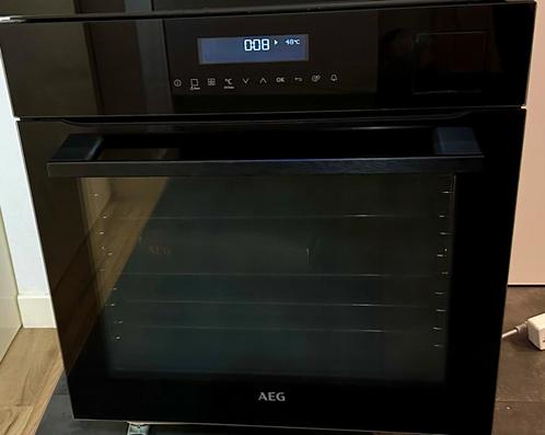 ZGAN AEG INBOUW Combi-OVEN/Stoomoven BSE792220B, Witgoed en Apparatuur, Ovens, Zo goed als nieuw, Inbouw, Oven met grill, 45 tot 60 cm