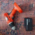 Black&Decker accu schroefboormachine, Doe-het-zelf en Verbouw, Gereedschap | Boormachines, Ophalen of Verzenden, Gebruikt, Boor- en Schroefmachine