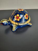 Terracotta beschilderde schilpad origineel uit Mexico, Ophalen of Verzenden