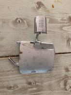 Rvs wc rolhouder, Huis en Inrichting, Badkamer | Badtextiel en Accessoires, Ophalen of Verzenden, Zo goed als nieuw, Overige kleuren
