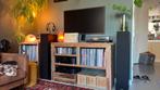 Vintage Platenmeubel voor Vinylcollectie, Ophalen, 100 tot 150 cm, Minder dan 100 cm, Robuust eigentijds vintage