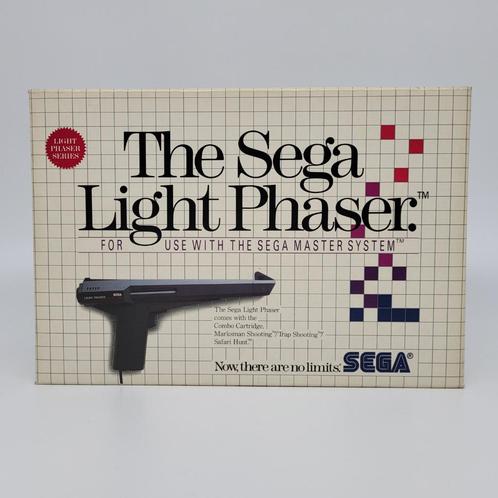 The Sega Light Phaser Sega Master System Controller Lightgun, Spelcomputers en Games, Games | Sega, Gebruikt, Master System, Shooter