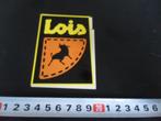 sticker jeans logo LOIS stier, Ophalen, Zo goed als nieuw, Bedrijf of Vereniging