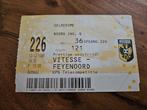 ⚽ Ticket Vitesse - Feyenoord 1997-1998 ⚽, Ophalen of Verzenden, Zo goed als nieuw, Feyenoord