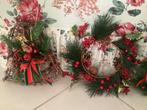 4 leuke vintage kerst kransen🎄, Diversen, Kerst, Ophalen of Verzenden, Gebruikt
