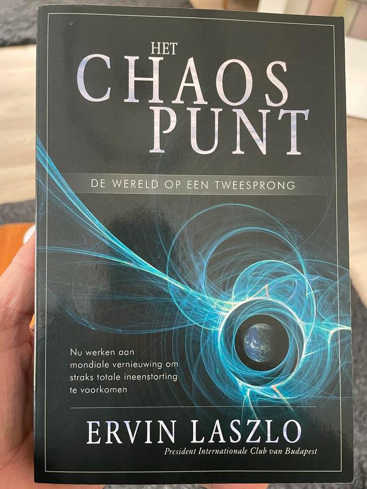 Het Chaospunt - Ervin Laszlo, Boeken, Esoterie en Spiritualiteit, Zo goed als nieuw, Achtergrond en Informatie, Overige onderwerpen
