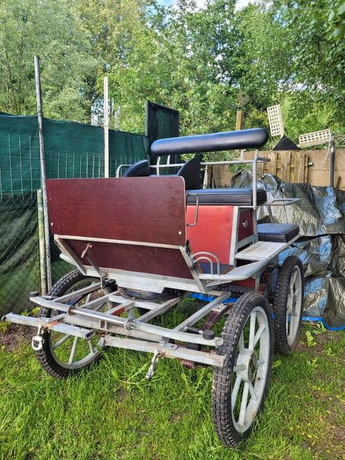 Wijkmans rijtuig koets menwagen marathonwagen recreatiewagen, Dieren en Toebehoren, Rijtuigen en Koetsen, Gebruikt, Marathonwagen