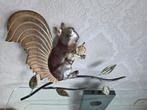 Metalen Eekhoorn Wanddecoratie, Huis en Inrichting, Woonaccessoires | Wanddecoraties, Ophalen, Zo goed als nieuw
