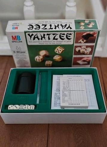 Yahtzee - vintage uitgave- MB- Ook verzenden beschikbaar voor biedingen