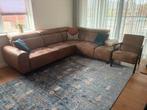 Luxe Xooon hoekbank + fauteuil | Bruin | Zo goed als nieuw, Ophalen, Zo goed als nieuw, Modern, Stof