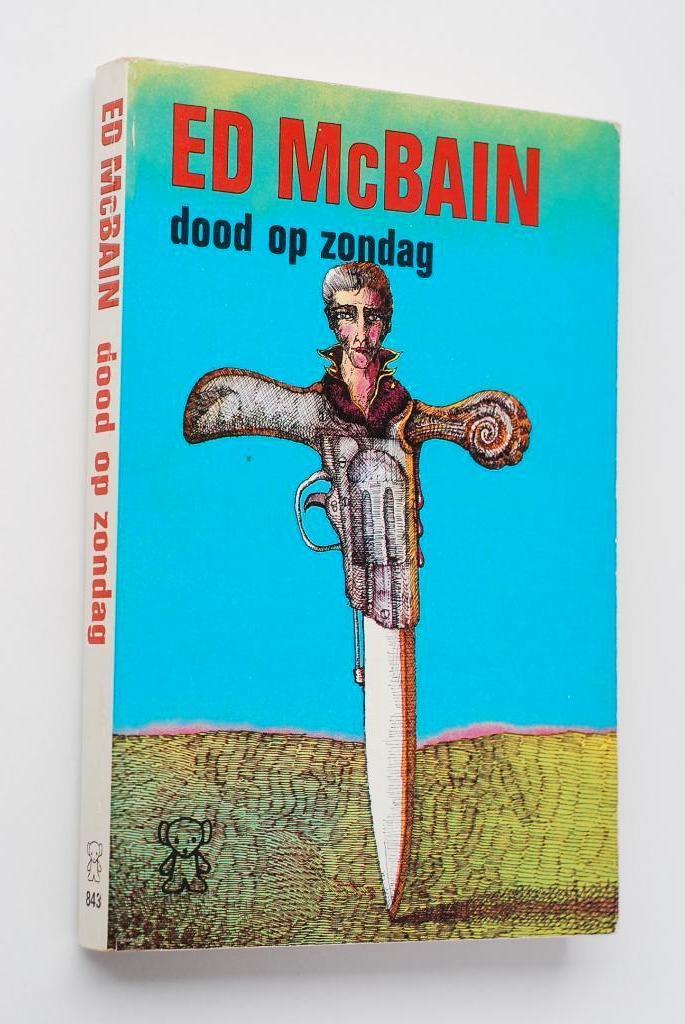 Ed McBain - Dood op zondag (1975), Boeken, Detectives, Zo goed als nieuw, Verzenden