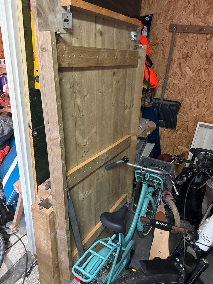 Steigerhouten Eettafel - Stoer 180cm x 100cm x 70cm, Huis en Inrichting, Tafels | Eettafels, Gebruikt, 50 tot 100 cm, 150 tot 200 cm