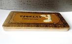 vintage blik Tjoklat Chocolade, Verzamelen, Blikken, Ophalen of Verzenden, Gebruikt, Overige, Overige merken