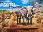 Jumbo puzzel 500 stukjes als nieuw Afrikaanse Savanne, Ophalen, 500 t/m 1500 stukjes, Zo goed als nieuw, Legpuzzel