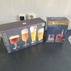 2 Nieuwe sets glazen, 4x DOF Cocktailglazen en 4 Bierglazen, Ophalen of Verzenden, Nieuw, Overige typen