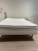 Gratis eenpersoonsbed 115x200 - Zaltbommel, Huis en Inrichting, Ophalen, Gebruikt, Eenpersoons, Wit