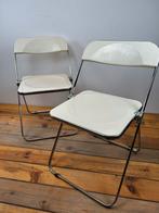 Anonima Castelli Plia opklapstoelen, Kunststof, Twee, Wit, Ophalen of Verzenden