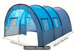 Tunneltent Outdoor Camping Tenten met Slaapkamer, Ophalen of Verzenden, Zo goed als nieuw