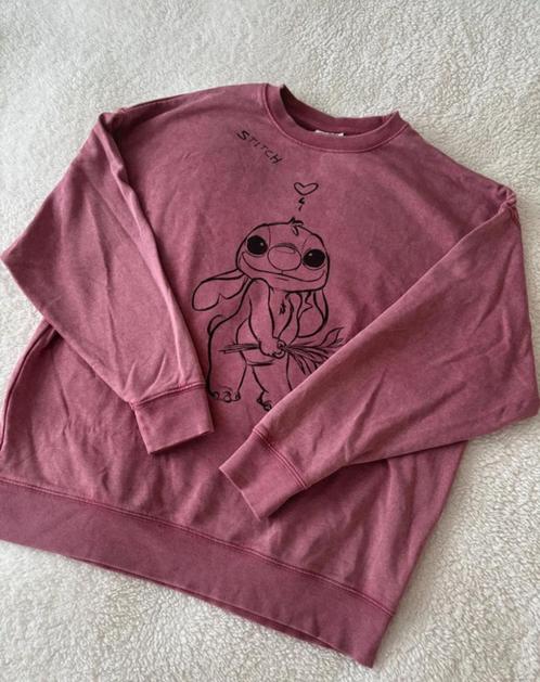 Roze dames trui Stitch Disney XXS XS S, Kleding | Dames, Truien en Vesten, Zo goed als nieuw, Maat 34 (XS) of kleiner, Roze, Ophalen of Verzenden