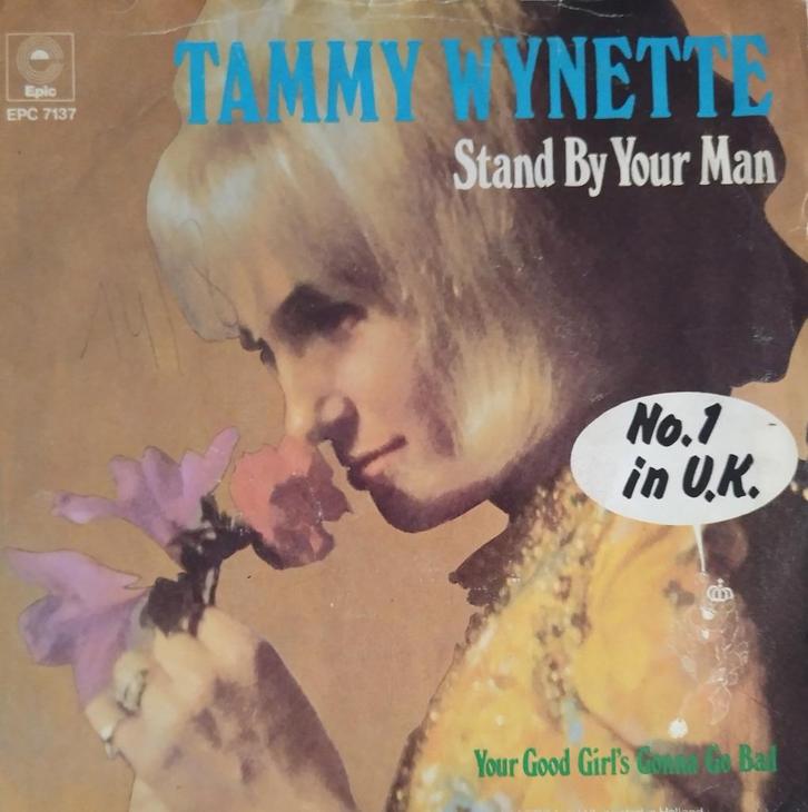 Tammy Wynette - Stand by your man, Cd's en Dvd's, Vinyl Singles, Zo goed als nieuw, Single, Pop, Verzenden