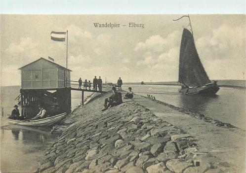 (387-133-009) Elburg Wandelpier, Verzamelen, Ansichtkaarten | Nederland, Gelderland, Verzenden