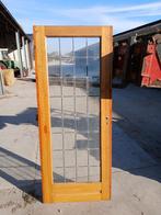 Glas in lood deuren, Doe-het-zelf en Verbouw, Deuren en Horren, Ophalen, Gebruikt, 80 tot 100 cm, Binnendeur