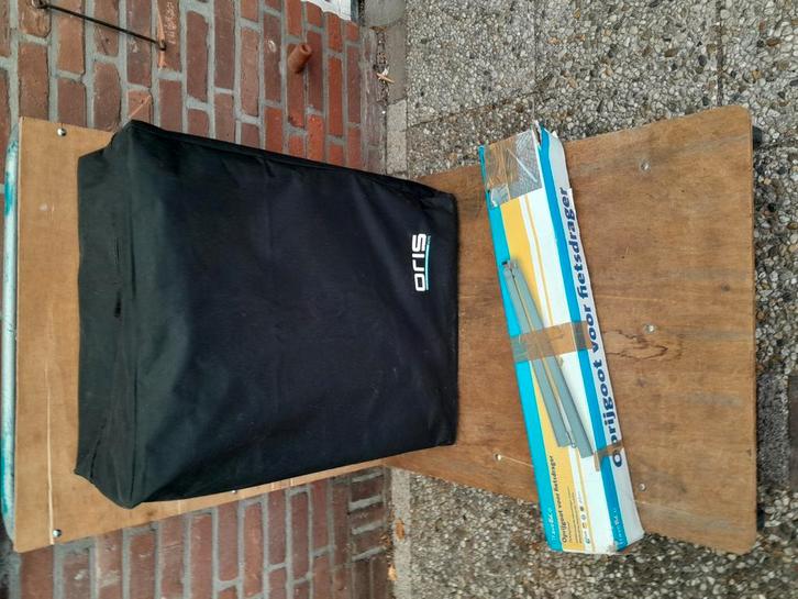 Fietsendrager Oris/Bosal Tourer voor 2 elektrischefietsen, Auto diversen, Fietsendragers, Zo goed als nieuw, Trekhaakdrager, 2 fietsen