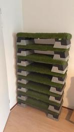 8 Aerobic Steps met kunstgras, Sport en Fitness, Fitnessmaterialen, Ophalen, Zo goed als nieuw