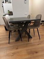Houten Tafel - 160x90 cm, Huis en Inrichting, Ophalen, Gebruikt, 50 tot 100 cm, 150 tot 200 cm