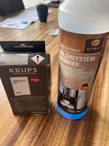 Krups Ontkalkingsset  (2) en melkreiniger beschikbaar voor biedingen