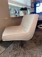 Moderne Draaifauteuil - Zo Goed Als Nieuw, 75 tot 100 cm, Ophalen of Verzenden, Zo goed als nieuw, Stof