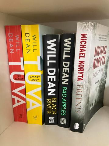 4 Thrillers van geweldige Tuva serie Will Dean beschikbaar voor biedingen