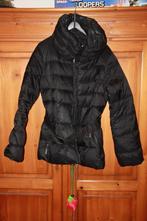 Dames Winter-jas, half lang Merk: "Benetton" (Bomber-Taille), Verzenden, Benetton, Zwart, Maat 46/48 (XL) of groter