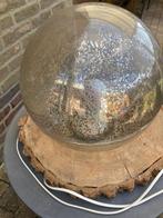 Lamp op hout, Huis en Inrichting, Ophalen, Gebruikt, Hout, Minder dan 50 cm