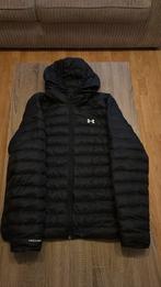 Under armour winterjas, Kleding | Heren, Jassen | Winter, Ophalen of Verzenden, Zo goed als nieuw, Zwart