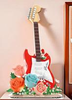 Gitaar met bloemen hoogte 25.5 cm, Ophalen of Verzenden, Nieuw, Overige merken