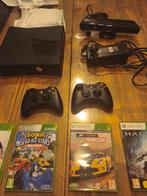 Xbox360s 250GB +2 contrillers +kinect, Spelcomputers en Games, Spelcomputers | Xbox 360, Met 2 controllers, Met games, Ophalen of Verzenden